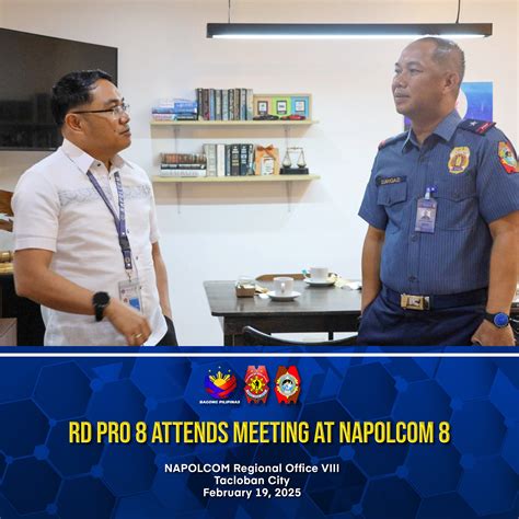 NAPOLCOM REGION 8 .